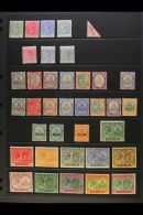 1882-1952 MINT COLLECTION Presented On Stock Pages. Inc "St Christopher" & "Nevis" QV Ranges To 4d, 1903... - St.Kitts And Nevis ( 1983-...)