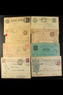 1880s TO 1945 POSTAL STATIONERY Postal Stationery Postcards Used Accumulation Of Different Types & Values... - Other & Unclassified