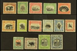 1909-23 Pictorial (centres In Black) Mint Selection On A Stock Card With Most Value To 50c, Lovely Condition Group... - North Borneo (...-1963)