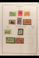 1915-97 USED COLLECTION Housed In A Basic Printed Album, ALL DIFFERENT COLLECTION Begins With Range Of 1915-19 KGV... - Other & Unclassified