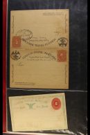 1879 TO 1900 POSTAL STATIONERY - INTERESTING COLLECTION Of Chiefly Unused Postal Cards Including 16 With "MUESTRA"... - Mexico