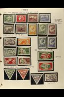 1918-2004 ATTRACTIVE COLLECTION Neatly Presented In Mounts On Album Pages In A Binder. We See A Mixed Mint &... - Latvia