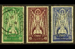 1937 ST PATRICK High Values Set, SG 102-104, Very Fine Cds Used. (3) For More Images, Please Visit... - Other & Unclassified