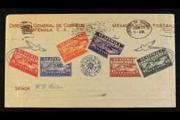 POSTAL STATIONERY AIRMAIL 1930 'Memorandum Postal' Printed Letter Sheet, H&G 1, Fine Used With "Guatemala"... - Guatemala