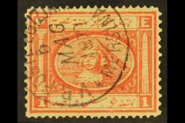 USED AT MERSINA (TURKEY) 1867-71 1pi Rose- Red (SG 14) Used With Very Fine Cds From The Egyptian PO At MERSINA.... - Other & Unclassified