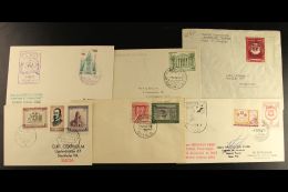 ANTARCTIC EXPEDITIONS 1950-2000 COVERS GROUP Bearing A Good Variety Of Issues Tied By Base & Expedition Cds,... - Chile