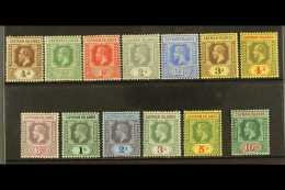 1912-20 Complete Set, SG 40/52, Very Fine Mint, Fresh. (13 Stamps) For More Images, Please Visit... - Cayman Islands