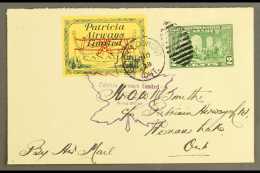 PATRICIA AIRWAYS 1928 (10 March) Cover To Woman Lake Bearing 2c Green And Patricia Airways Limited 10c... - Other & Unclassified