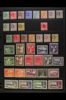 1913-36 MINT KGV COLLECTION Presented On A Stock Page. Includes 1913-21 Definitive Set, 1921-27 Range With Most... - British Guiana (...-1966)