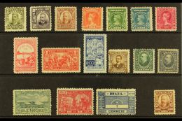 1906-17 MINT GROUP Of Issues, Incl. 1906-16 400r, 500r, 700r, 1000r, Both 2000r & 5000r, 1908/9 Commems Incl.... - Other & Unclassified