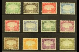 1937 "Dhow" Set Complete, SG 1/12, Very Fine Mint (12 Stamps) For More Images, Please Visit... - Aden (1854-1963)