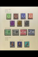 1964 - 1966 COMPLETE COUNTRY COLLECTION Lovely Fresh Never Hinged Mint Collection In Mounts On Pages. (25 Stamps)... - Abu Dhabi