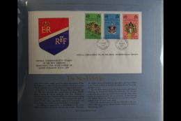 ROYAL COMMONWEALTH SOCIETY 1977 Silver Jubilee Covers "Franklin Philatelic" Collection, Presented In It's... - Unclassified