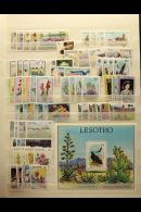 LESOTHO, LIBERIA, LIBYA NEVER HINGED MINT SETS, A Collection In A Stock Book Of Sets Spanning The 1940's To... - Other & Unclassified