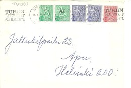 LETTER 1971 TURKU - Covers & Documents