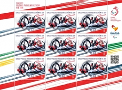 Polen / Poland - Postfris / MNH - Sheet Paralympics 2016 - Unused Stamps