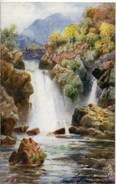 TUCKS OILETTE - HENRY WIMBUSH 7538 - LOCH LOMOND SERIES II - THE FALLS OF INVERSNAID - Wimbush