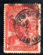 Xp2164 - TASMANIA 1 Pence Wmk TAS Used - Used Stamps