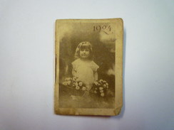 Joli  PETIT CALENDRIER  1924    (format 3,5 X 5cm) - Formato Piccolo : 1921-40