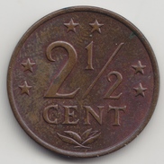 @Y@    Nederlandse Antillen   2 1/2  Cent  1971 ( 4573 ) - Netherlands Antilles
