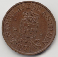 @Y@    Nederlandse Antillen   2 1/2  Cent  1971 ( 4575 ) - Antilles Néerlandaises