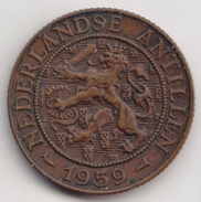 @Y@    Nederlandse Antillen   2 1/2  Cent  1959 ( 4577 ) - Niederländische Antillen