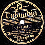 Delcampe - 78 T.- 25 Cm - état B -  ALEXANDER - LA SEINE - POM   POM...EN L'AIR, BOUM, BOUM DE BOIS - 78 Rpm - Gramophone Records