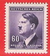 MiNr.93 Xx Deutschland Besetzungsausgaben II. Weltkrieg Böhmen Und Mähren - Unused Stamps