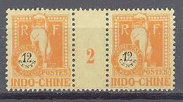 Indochine: Yvert Taxe N° 40**; Millésime 2 - Postage Due