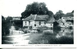 N°31807 -cpa Azay Le Ridau -le Moulin Et Le Barrage Sur L'Indre- - Watermolens