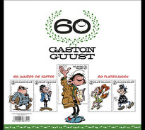 België / Belgium - Postfris / MNH - Sheet Gaston Lagaffe 60 Jaar 2017 NEW! - Unused Stamps