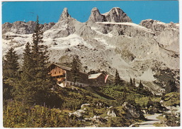 Tschagguns: LINDAUER HÜTTE, 1763 M. Mit Drei Türmen , 2828 M. - (Österreich/Austria) - Schruns