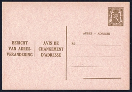 Changement D'adresse N° 6 II NF - Non Circulé - Not Circulated - Nicht Gelaufen. - Addr. Chang.