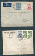 2 Vieilles Lettre De Syrie De 1945 - Cartas & Documentos
