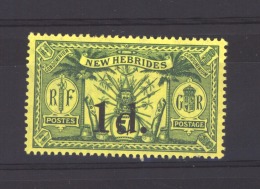 Nouvelles Hébrides  :  Yv  67  * - Unused Stamps