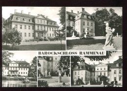 CPM Non écrite Allemagne RAMMENAU Barockschloss Multi Vues - Bischofswerda