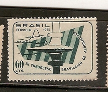 Brazil * & III Brazilian Congress Of Aeronautics, Rio De Janeiro 1955 (602) - Unused Stamps