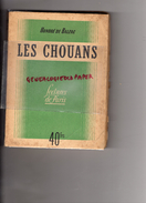 85 - VENDEE- LES CHOUANS- HONORE DE BALZAC - 1946- IMPRIMERIE RENOUARD PARIS - Poitou-Charentes