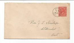 Canada Scott # U48 Entire. Waterdown Ontario CDS. Aldershot Ontario CDS On Reverse - 1903-1954 Reyes