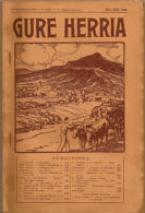 Bulletin* GURE HERRIA * 05-06-1936/  < JEAN D'OLCE // GENERAL MONCEY...RECRUTEMENT PAYS BASQUE Etc..voir Sommaire Scanné - Pays Basque
