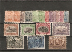 1915 Yvert 135-149 Melange *+obl - Otros & Sin Clasificación