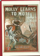 PRt-10 Reproduction Molly Learns To Mote, With Dire Results. Clarendon Film.  Non Circulé. - Affiches Sur Carte