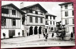 D64 Environs De SAINT JEAN DE LUZ < URRUGNE - Vue Animée De LA PLACE DE LA MAIRIE - Urrugne