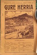 *GURE HERRIA*- 01-02-1931< ERROMAKO ITZULIA // ZENIA // ITSAS BERTZALDEAN // A. ZOKHOZORRI. - Pays Basque