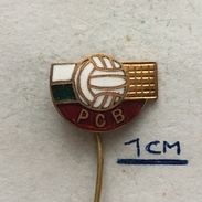 Badge (Pin) ZN004456 - Volleyball Bulgaria Federation / Association / Union PCB (RSV) - Voleibol