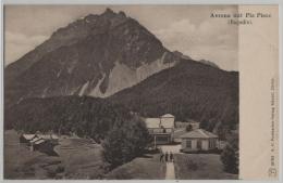 Avrona Mit Piz Pisoc (Engadin) - Photo: Carl Künzli No. 10793 - Tinizong-Rona