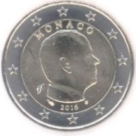 Monaco 2016    2 Euro     Prins  Albert   UNC Uit De Rol  UNC Du Rouleaux  !! - Monaco