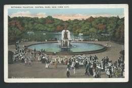 Bethesda Fountain , Central Park, New York City  Obf0854 - Central Park