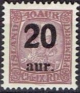 ICELAND #  FROM 1921-22  STAMPWORLD 109** - Neufs
