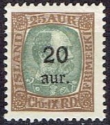 ICELAND #  FROM 1921-22  STAMPWORLD 107* - Neufs